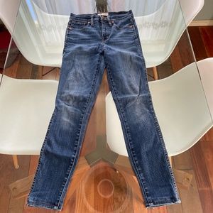 Madewell 10" High Rise Skinny Jeans